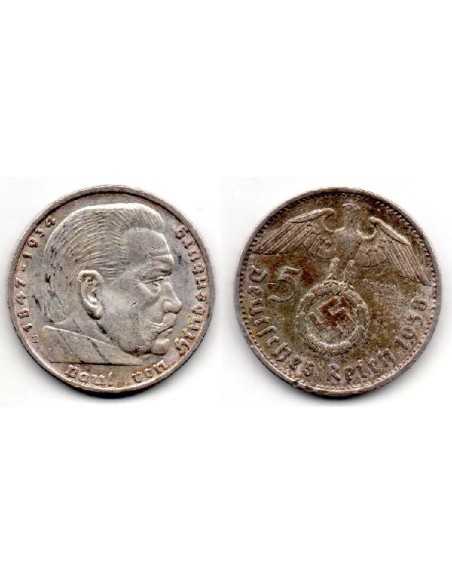 1938E Alemania- Imperio 5 Marcos