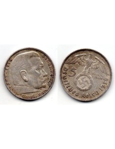 1938A Alemania- Imperio 5 Marcos