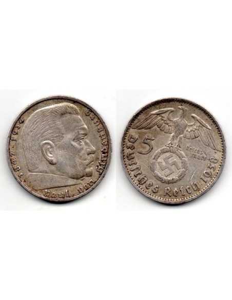 1938A Alemania- Imperio 5 Marcos