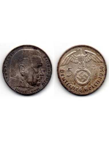 1939F Alemania- Imperio 5 Marcos