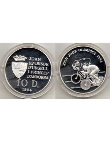 1994 Andorra 10 Diners - Olimpiadas - Ciclismo