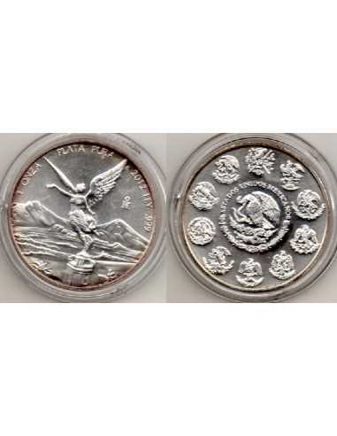 2012 MEXICO - 1 ONZA TROY DE PLATA - Libertad