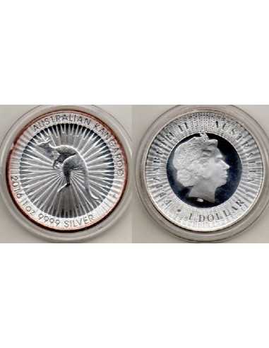 2016 Australia Canguro 1 onza plata