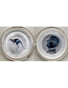 2025 Australia Canguro 1 onza plata