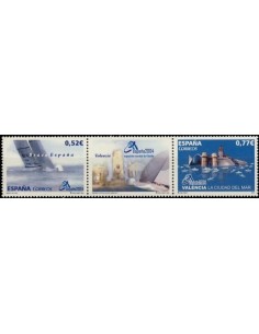 Año 2004 - 4092/93 Exposición Mundial de Filatelia. ESPAÑA 2004