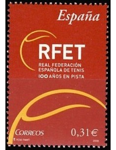 Año 2008 - 4433 Centenario de la Real Federación española de Tenis