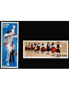 Año 2009 - 4492/93 Bailes y danzas populares