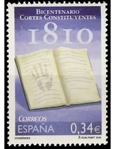 Año 2010 - 4551 Bicentenario de las cortes constituyentes de 1810
