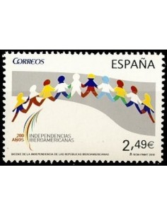 Año 2010 - 4555 Bicent. de la independencia de las Rep. Iberoamericanas