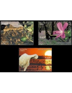 Año 2010 - 4566/68 Espacios naturales de España