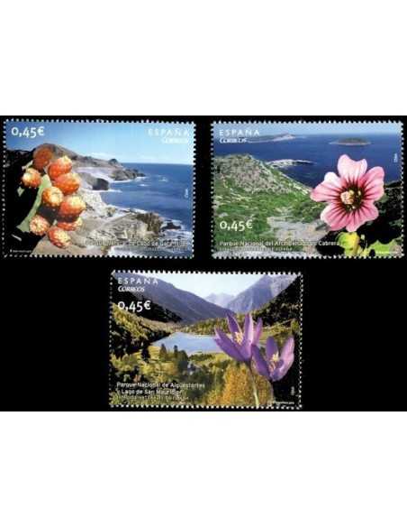Año 2010 - 4595/97 Espacios naturales de España