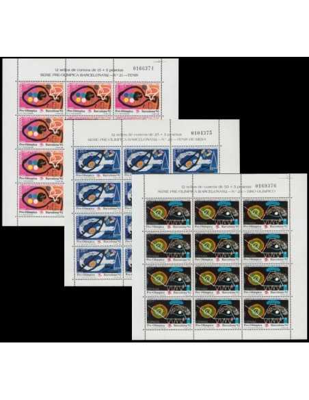 Año 1991 - MP 32/34 Barcelona 92 VII Serie Pre-Olimpico