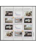 Año 1999 - 3679/84A ( MP 67 ) Exposición Mundial de Filatelia España 2000 - Caballos 99 -