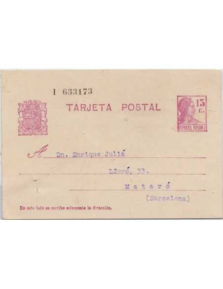 Targeta Postal 69 II República