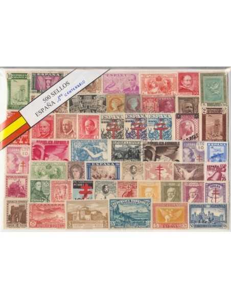De 200 a 500 sellos diferentes de España anterior a 1950