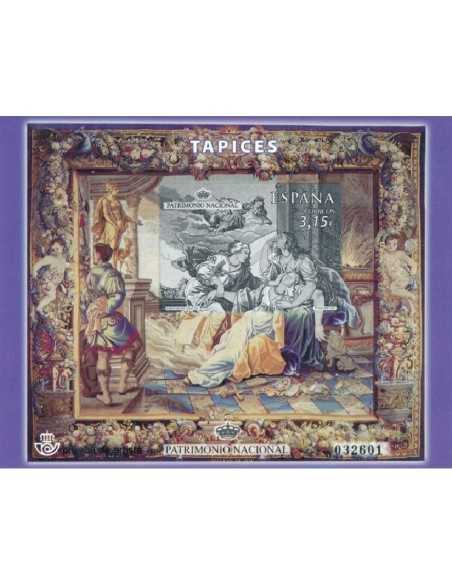 Prueba Oficial 119 - Patrimonio Nacional / Tapices /Muerte de Dido siglo XVII