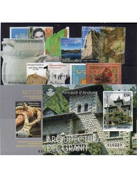 Andorra Esp. año 2017 completo