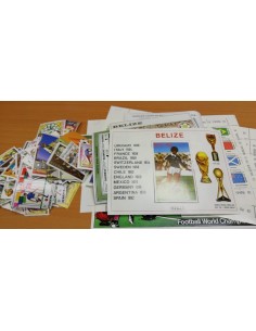 Temática Mundial 82 - 190 sellos y 45 Hb diferentes