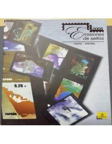 Emisión sellos de España y Andorra 2005 completo