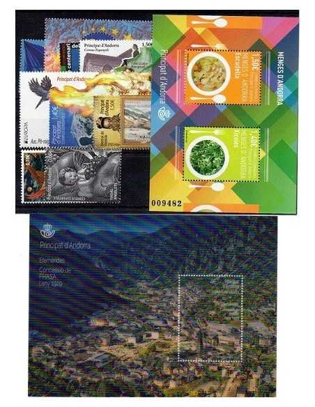 Andorra Esp. año 2019 completo